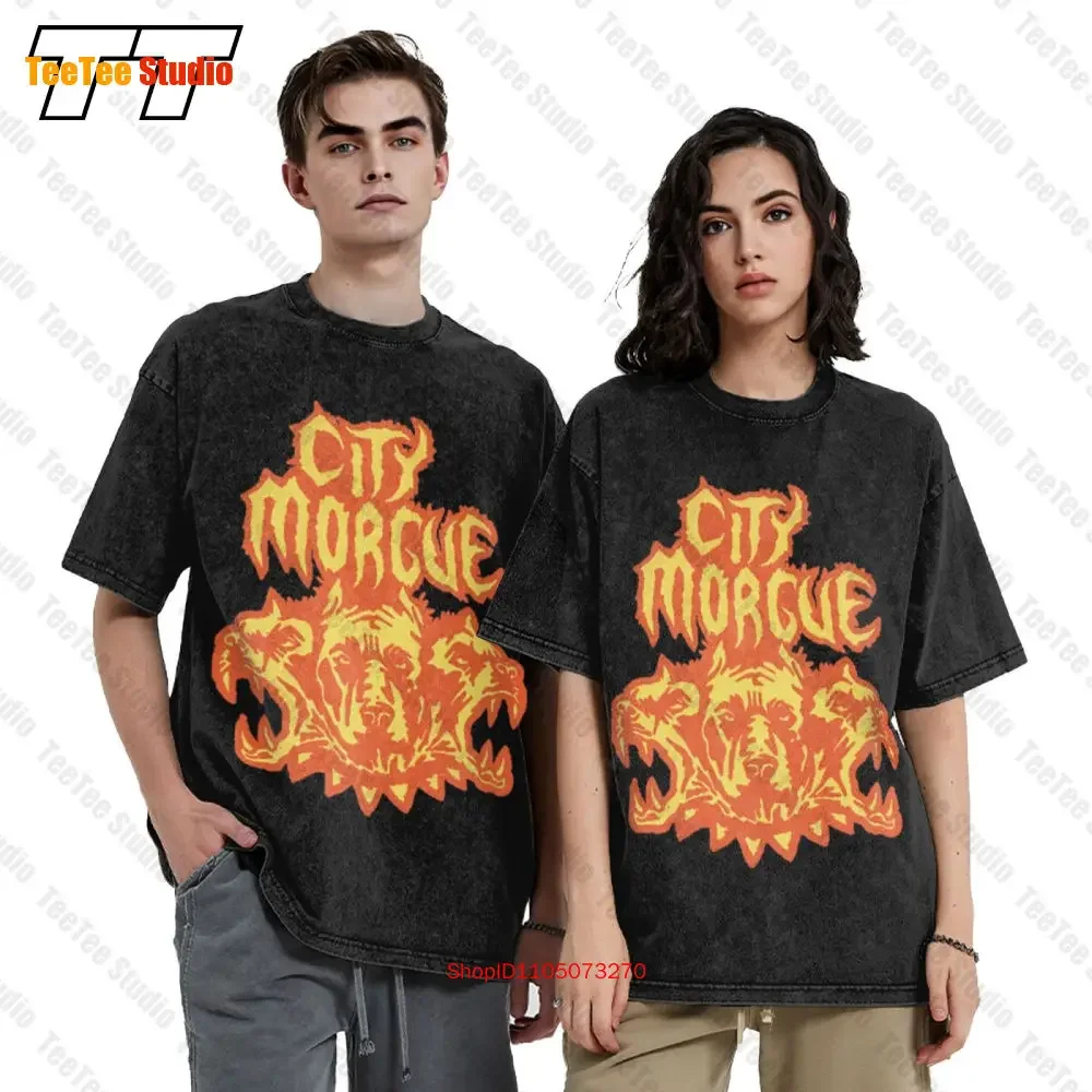 City Morgue Cerberus Vintage Oversized T-Shirt FQIC