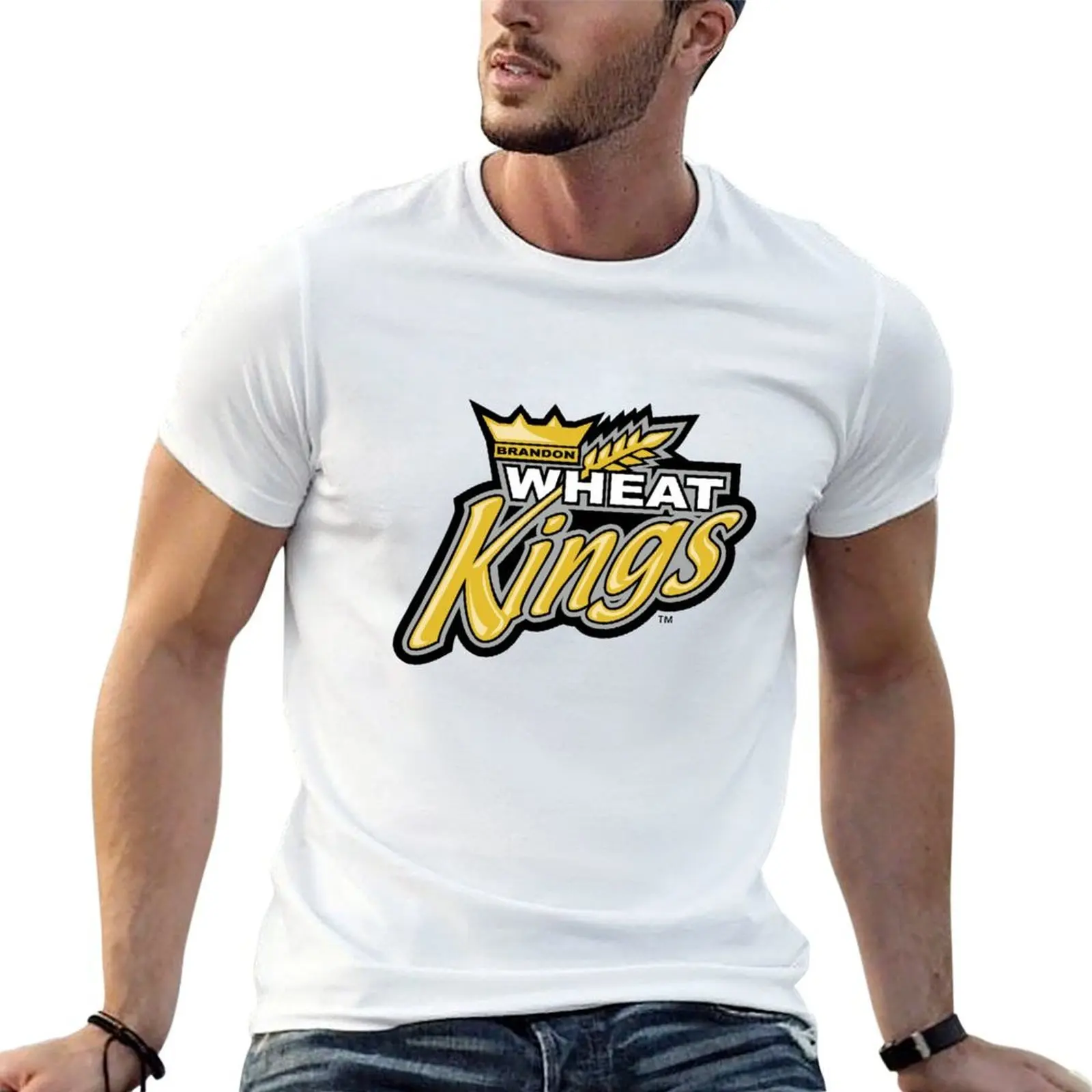 Brandon Wheat Kings T-Shirt customizeds luxury t-shirt Men's t shirts