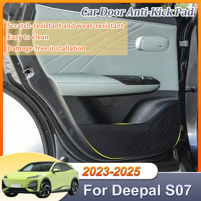 

Дверь автомобиля, противоударный коврик, противогрязевой коврик для Changan Deepal S07 S7 2023 2024 2025, защитная наклейка, аксессуары для салона автомобиля