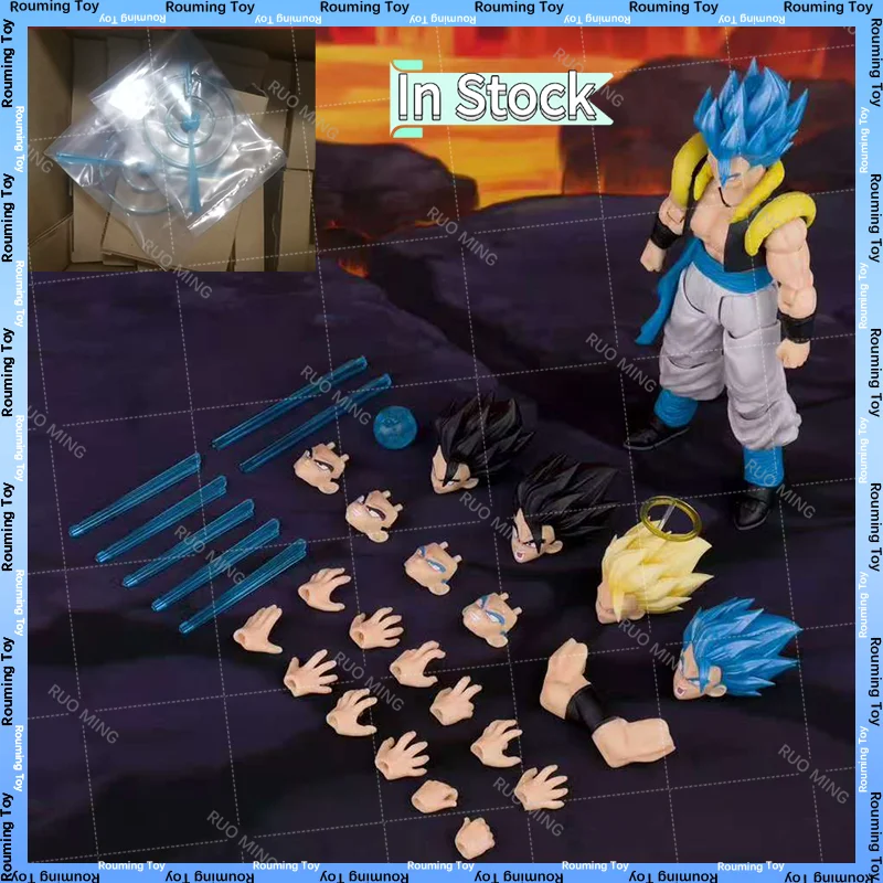 

Demoniacal Fit Gogeta3.0 Figurine Dragon Ball Z Super Saiyan Action Figure Hero Waltz series Statue Son Goku Vegeta Anime Figur