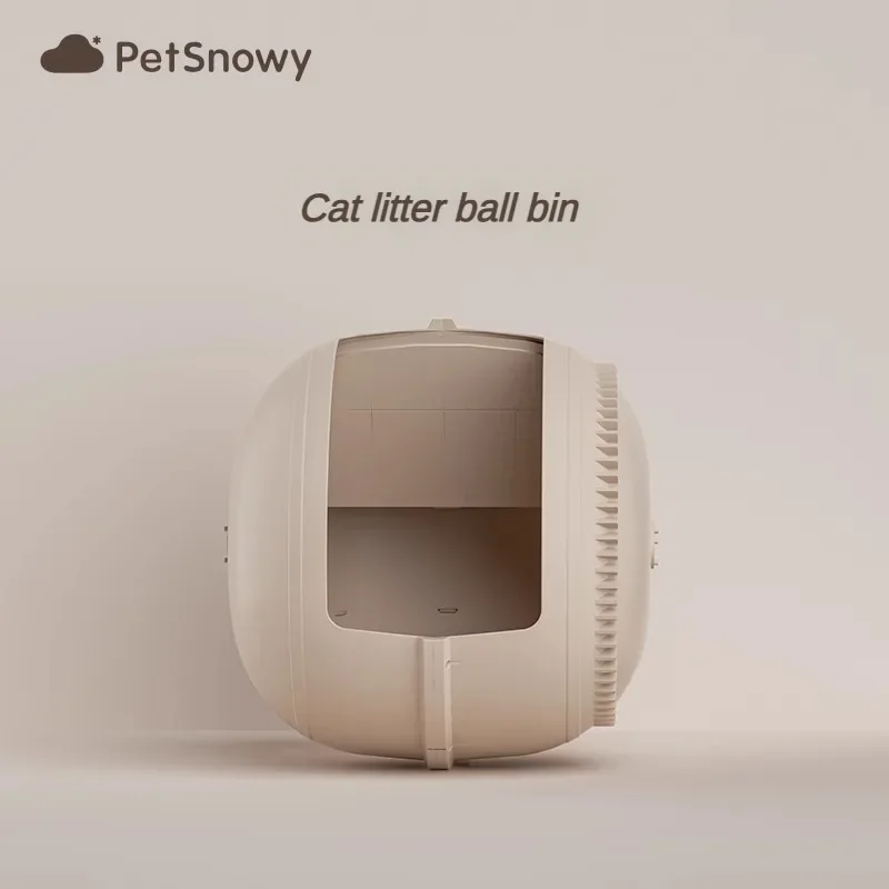 OIMG Komplette Katzen Toiletten Set Zubehör Petsnowy Toiletten box/Matte/Filter Mesh/ Sets Toiletten zubehör Katzenstreu Ball Fach 3