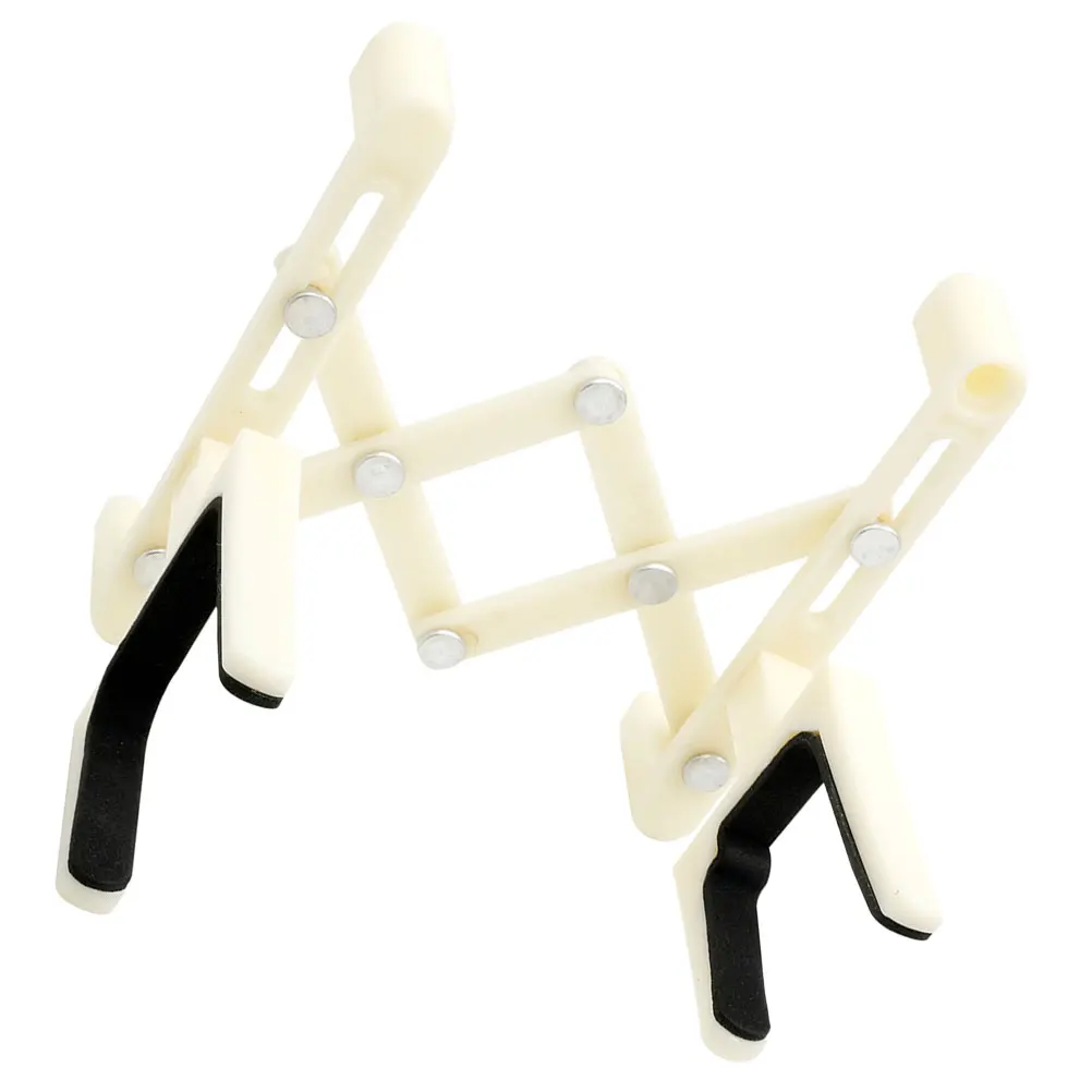 

Portable Violin Stand Foldable Display Rack Floor Bracket Support Stretchable Durable Sturdy Easy Install Space Saving Carrying