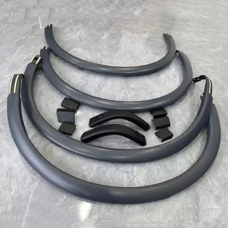 

Car Wheel Eyebrow for Porsche Cayenne 2011-2017 Unpainted Front Rear Fender Trim Wheel Arch Anti-Scratch