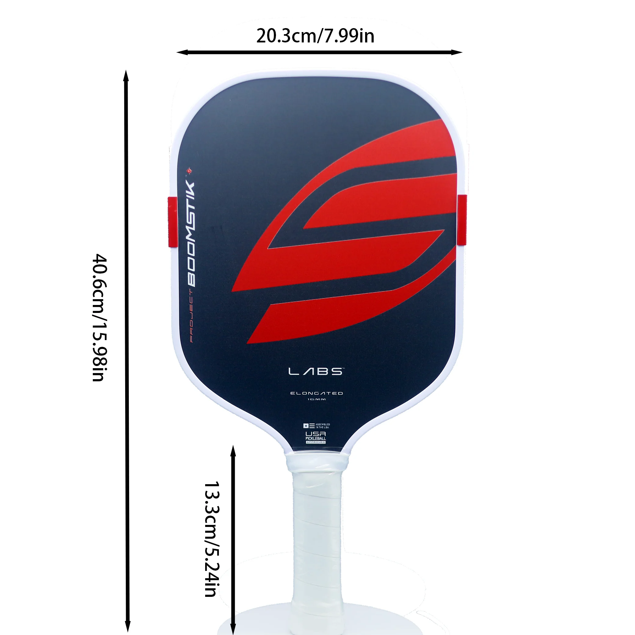 Boomstik clone widebody Langwerpig EVA Power Surrounding Foam Epp Core Carbon Fiber Pickleball Paddle