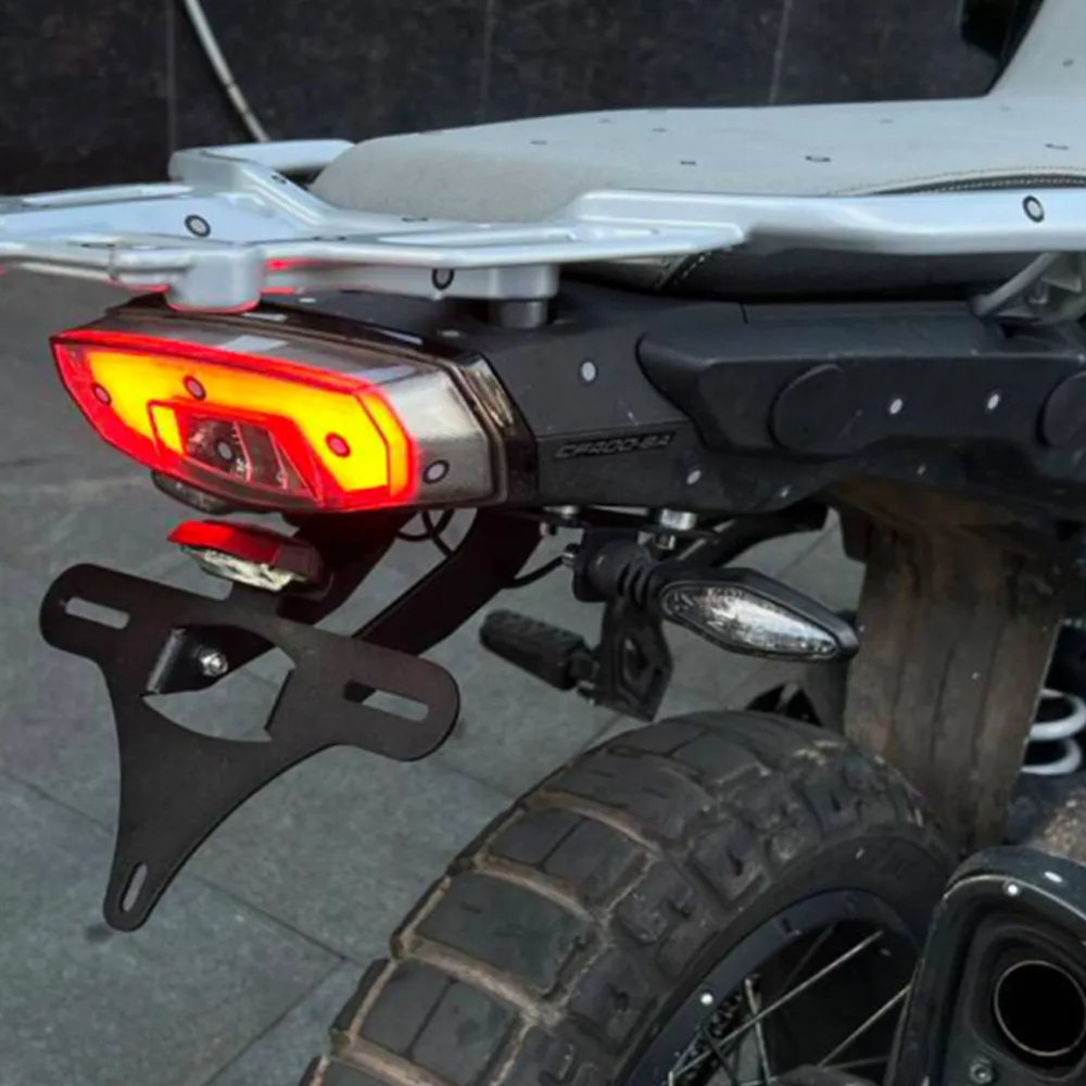 For CFMOTO CF MOTO 450MT 450 MT IBEX450 Ibex 450 2024 2025-2026 Motorcycle License Plate Relocation Bracket / Fender Eliminator