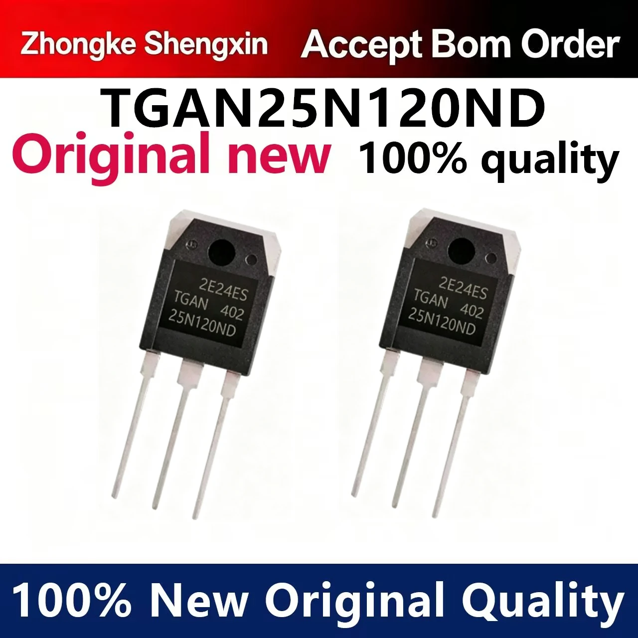 （5pcs）TGAN25N120ND Electromagnetic Furnace Welding Machine IGBT Power Tube