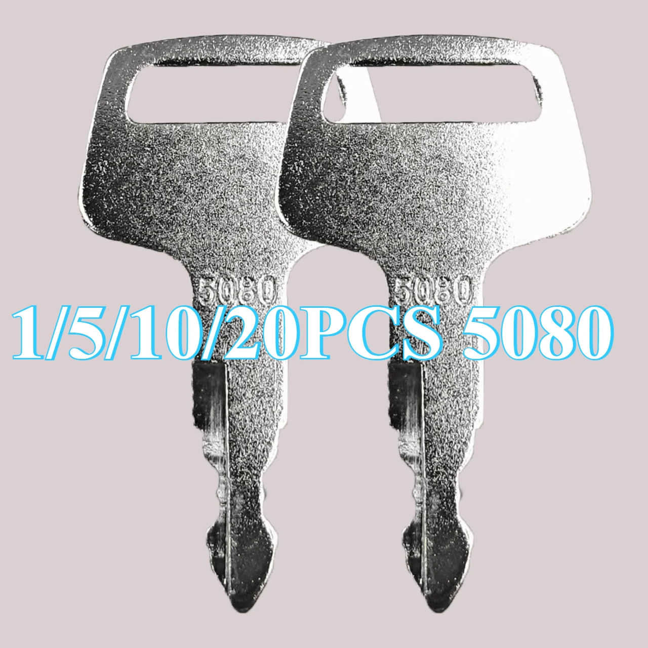 1/10/20/5PCS 5080 Ignition Keys 069029029 5080 Compatible with IHI Excavator Case IH Ignition Key