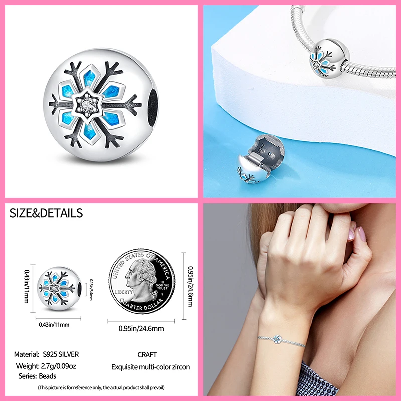 2023 Nieuwe In Lichtgevende Kleurverandering Kralen Past Pandora 925 Originele Bedels Armband Voor Vrouwen Kleur Zirkoon Diy Sieraden Luxe Cadeau