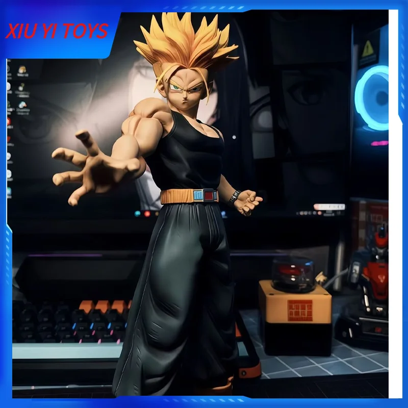 

30cm Dragon Ball Animation Model Gift Infinite Warrior Hall Trunks Handmade Anime Desktop Decoration Birthday Gift