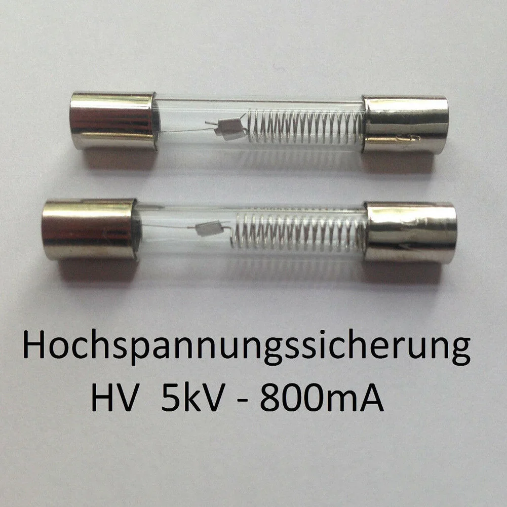 Высококачественный предохранитель для духовки, стеклянная трубка, предохранитель 6x40 мм, высоковольтные аксессуары для микроволновой печи, предохранитель для микроволновой печи, трубчатый предохранитель для духовки