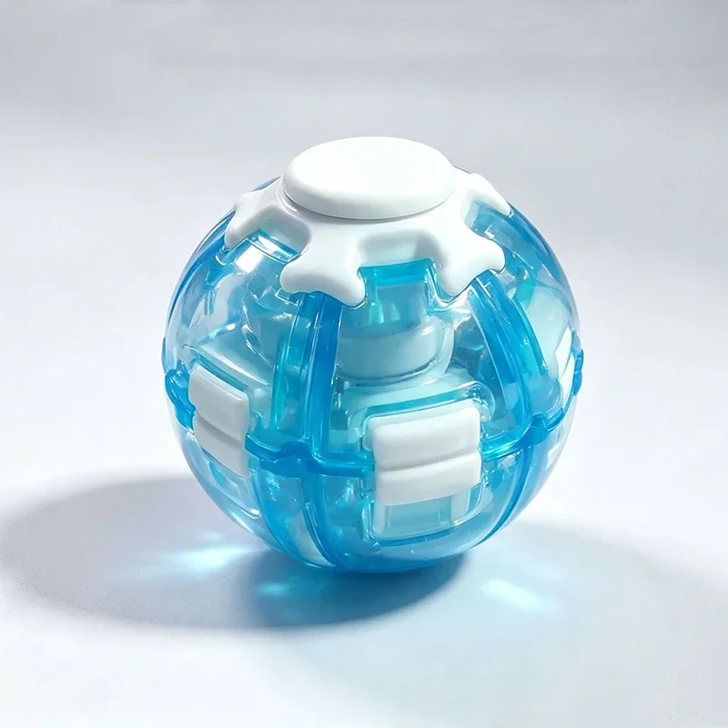Magic Press To Spin Fidget Balls Anxiety Stress Relief Toys Fidget Spinner Deform Spinner Ball Smooth Rotating Gyroscope