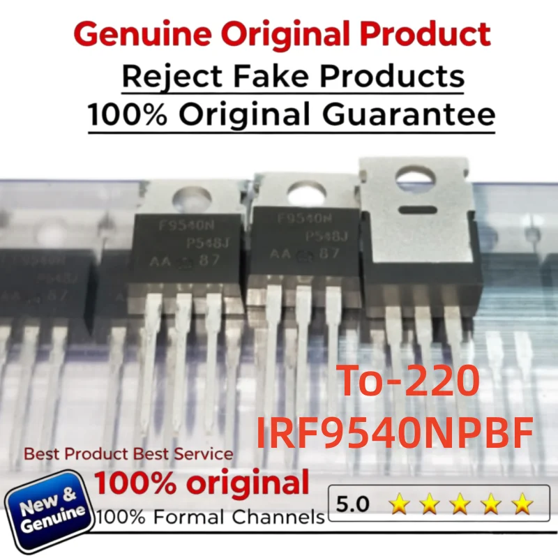 10-50-100PCS  IRF9540NPBF IRF9540N F9540N TO-220  MOSFET 100% New Imported Original