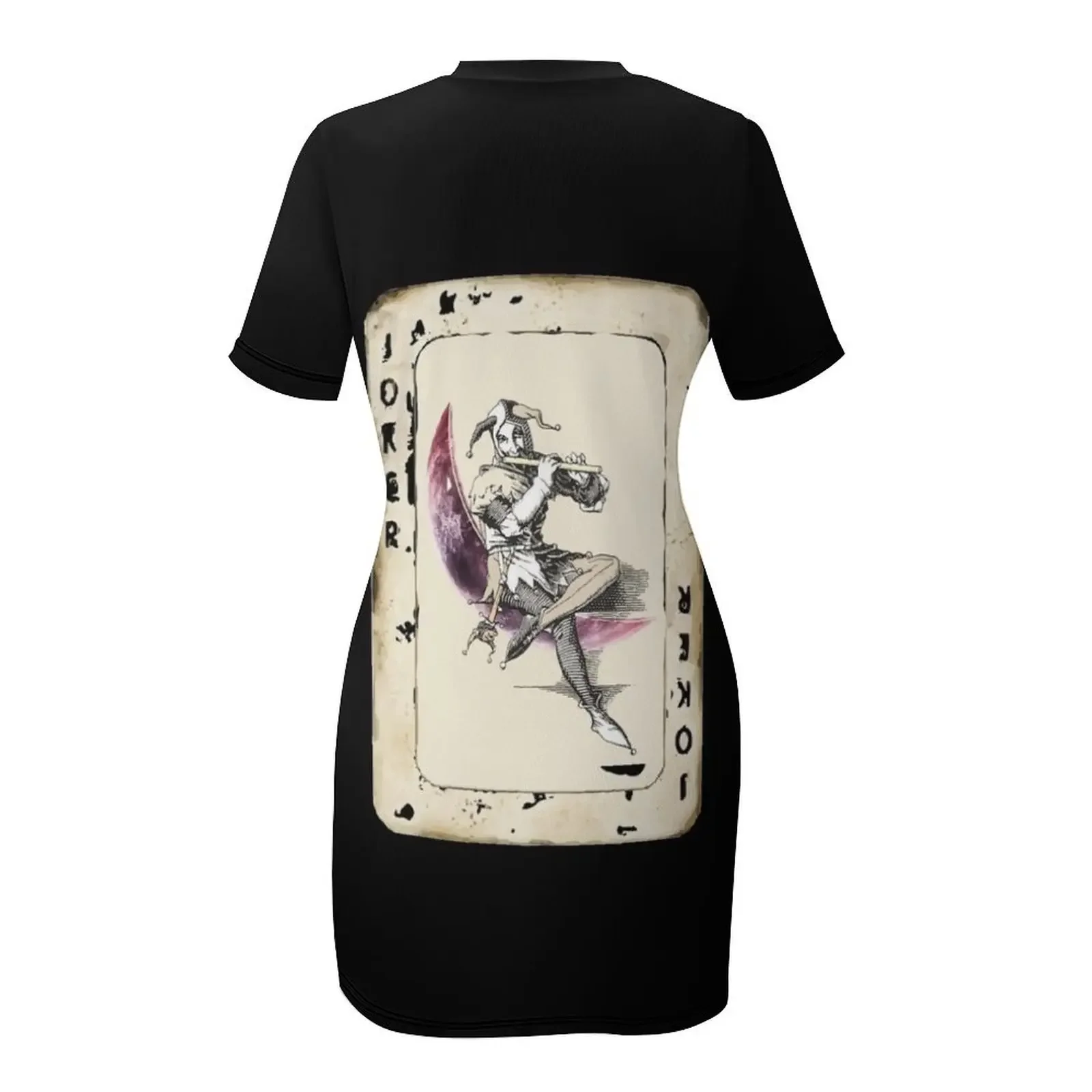 joker card Short Sleeved Dress dresses summer woman 2024 Party dresses elegant dress dresses for prom