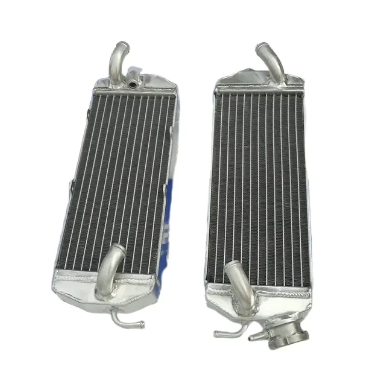 HOT SALE Left+Right sides Aluminum Radiator For KTM 400 450 520 525 MXC EXC fit 2000-2002 2000 2001 2002 express logistics