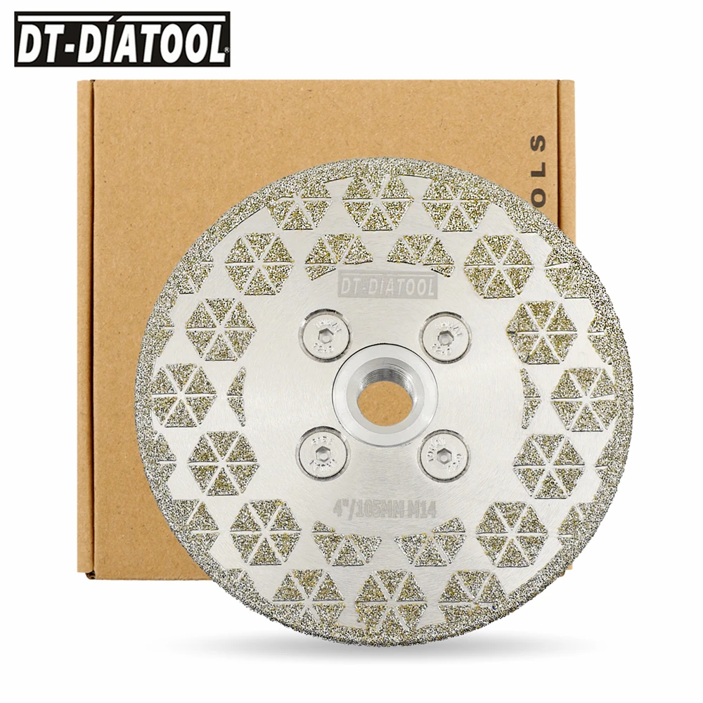 DT-DIATOOL قرص قطع الماس مطلي الماس شفرة المنشار للرخام الجرانيت السيراميك قطع الماس طحن بلاط شفرة