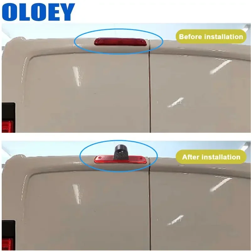 HD Rear View Reverse Camera For Citroen Jumpy Peugeot Expert Toyota Proace 2007 ~ 2017 2018 BackUp Parking Brake light Camera