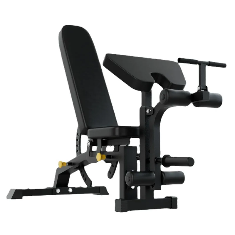 Wholesale Hot sell Gym home gym Equipments preacher chair adjustable gym bench with leg extension