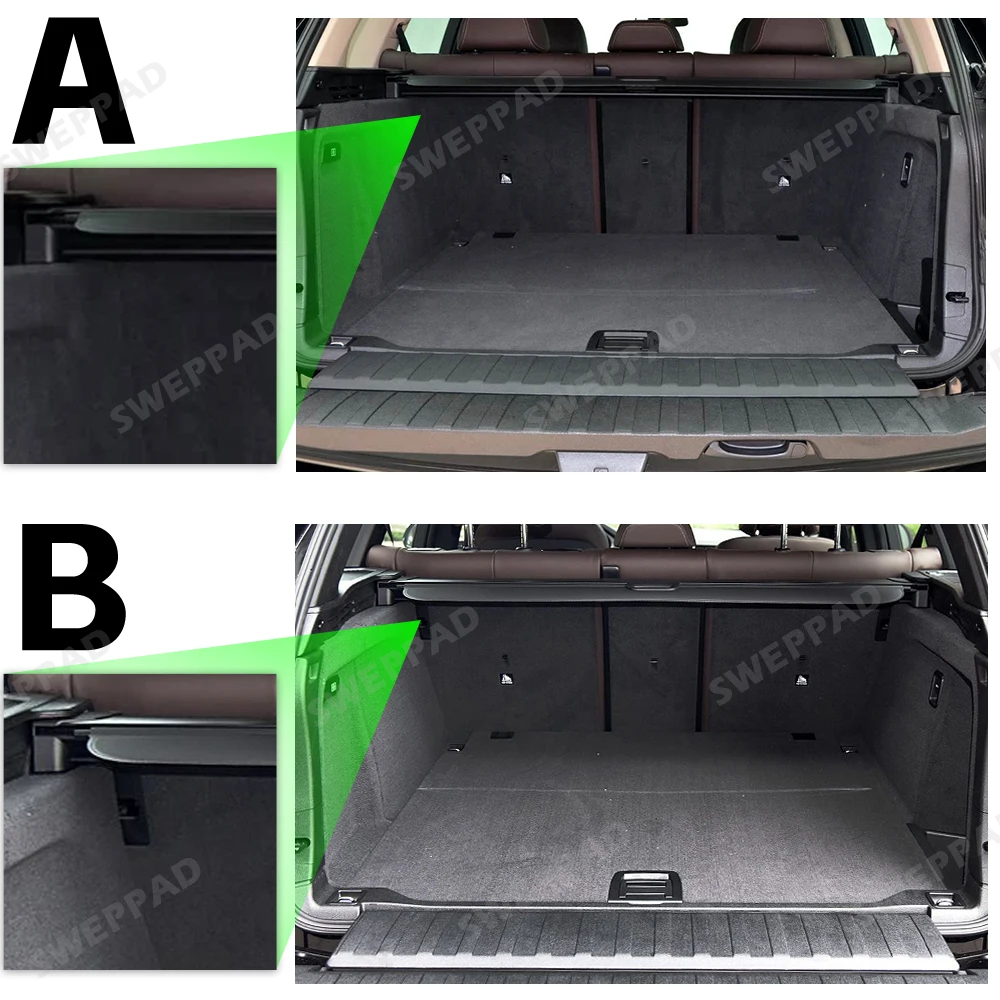 For BMW X5 5-seat F15 2014-2018 17 16 15 Auto Full Coverage Trunk Mat Car Protective Pad Cargo Liner Interior Accessories