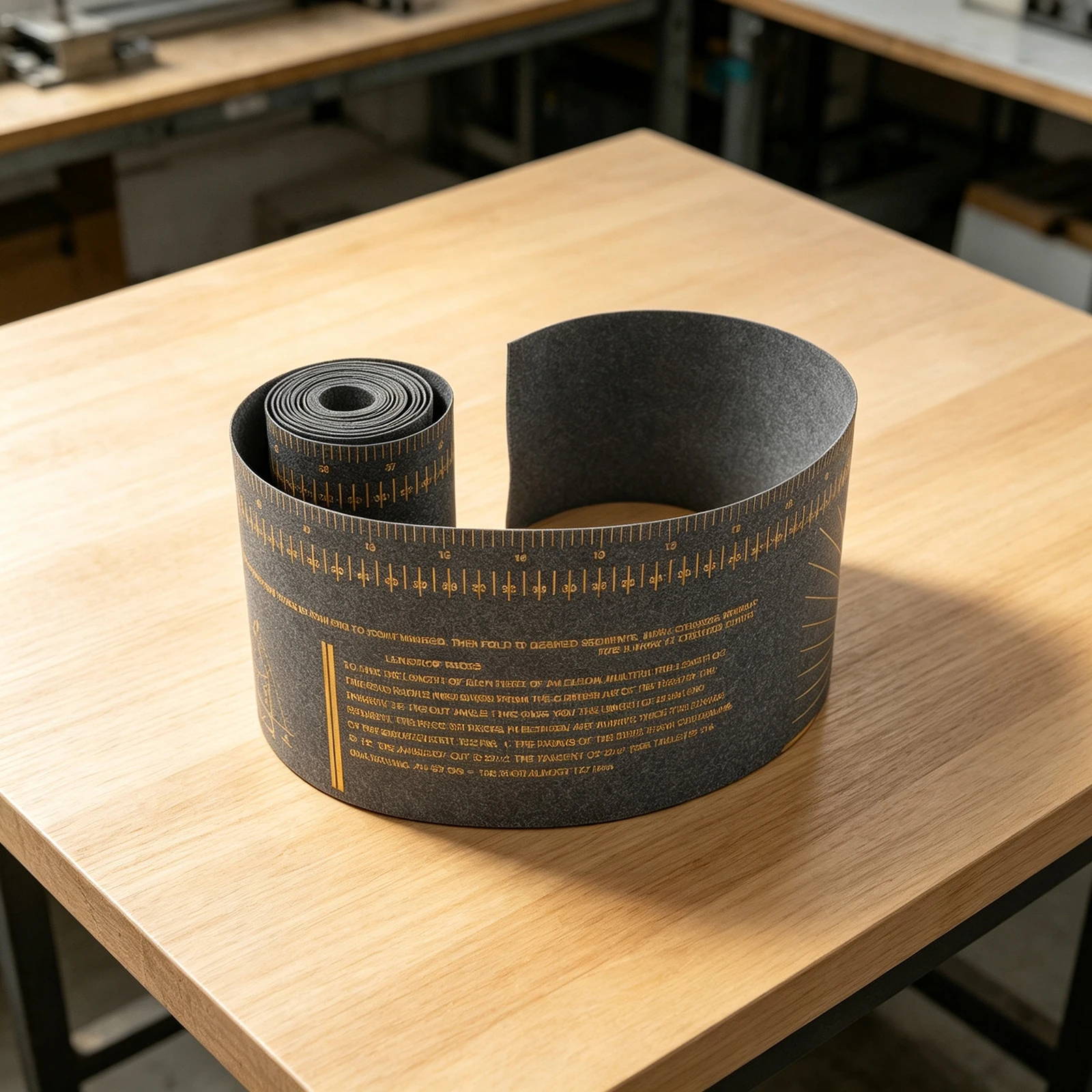 High for temp Rated Pipe Measuring Wrap for Use in Industrial Settings Where Temperatures Reach Up to 350 Degrees for fahrenheit