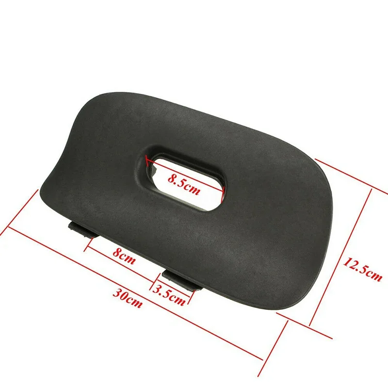 Auto Trailer Rear Bumper Trailer Cover Mount Car Plastic Black Accessory For BMW E53 2000-2006 51128402327 New