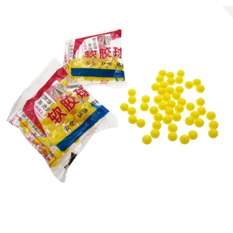 BW6mm-7mm رصاص مسدس لعبة، رصاصات بلاستيكية، رصاص مطاطية، كرات مطاطية ناعمة صديقة للبيئة وآمنة #1