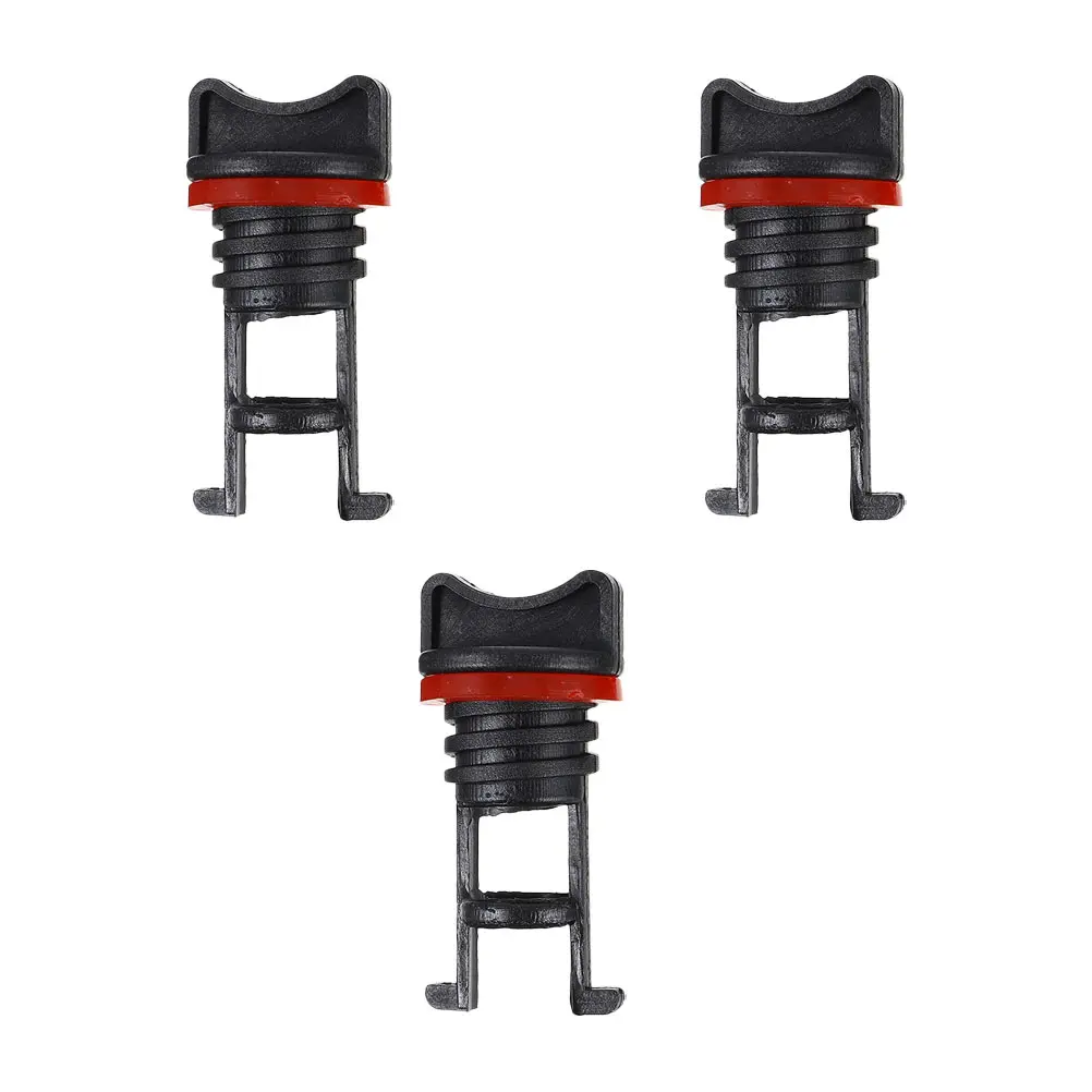 

3 Pcs Drain Nylon Scupper Plug Plugs Durable Nylon Scupper Stopper for Boat Canoe Thread Bung Marine Accessories