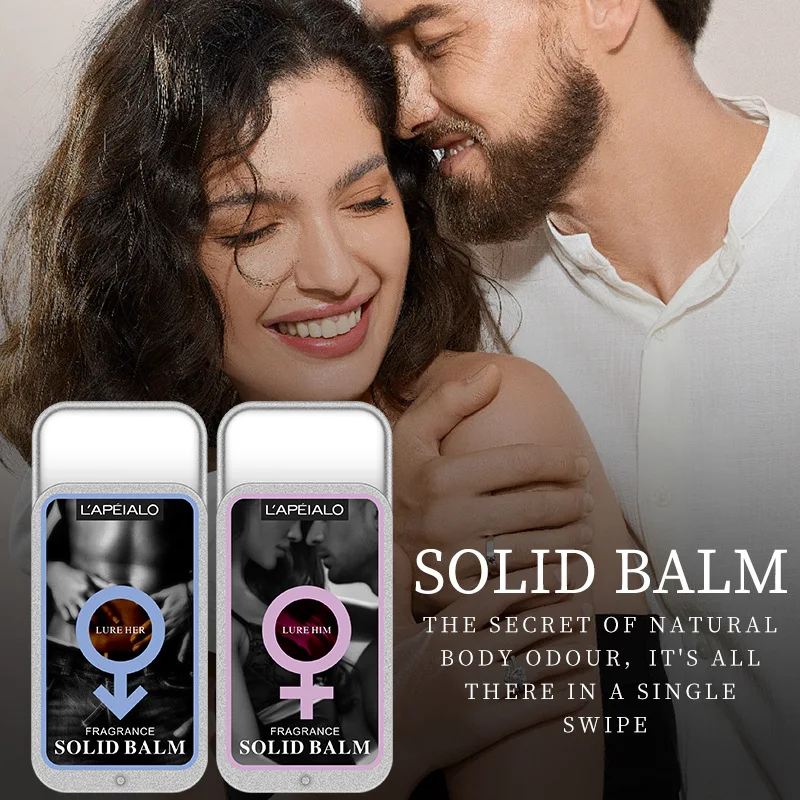 

Portable Pocket Fragrance Balm Men And Women Body Pheromone Perfume Solid Balm Long Lasting Fragranc Light Fragrance Balm
