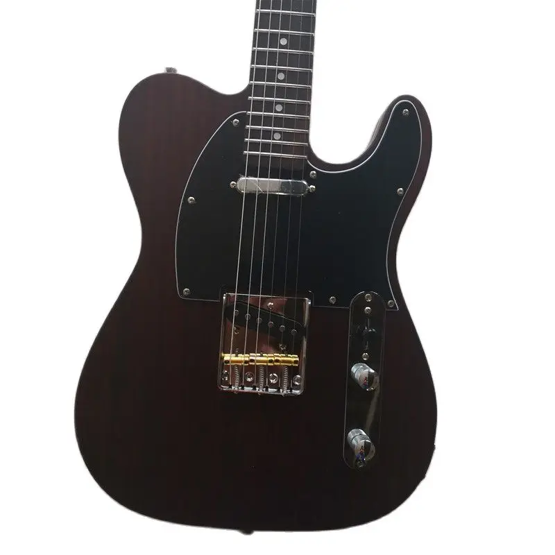 High-quality Pure Rosewood 6-string Electric Guitar 22 Frets Customized Color Factory Outlet Professional Solid Xylophone Body