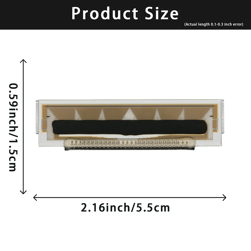 Impressora de etiquetas térmica móvel, cabeça de impressão Zebra QLN220, P1031365-070, 203dpi