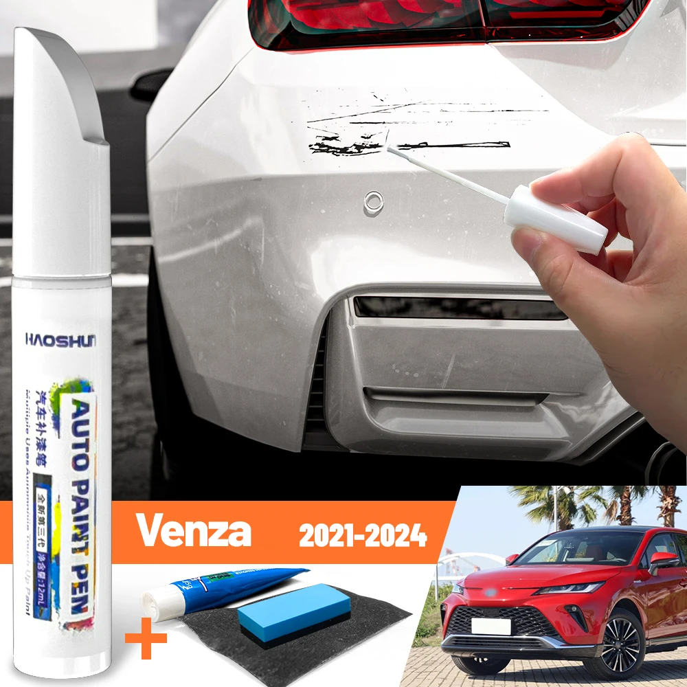 Car Paint Pen Paint Care Fixer Scratch Repair Wax Painting Scratch Remover For Toyota Venza 2021-2024 2020 2021 2022 2023