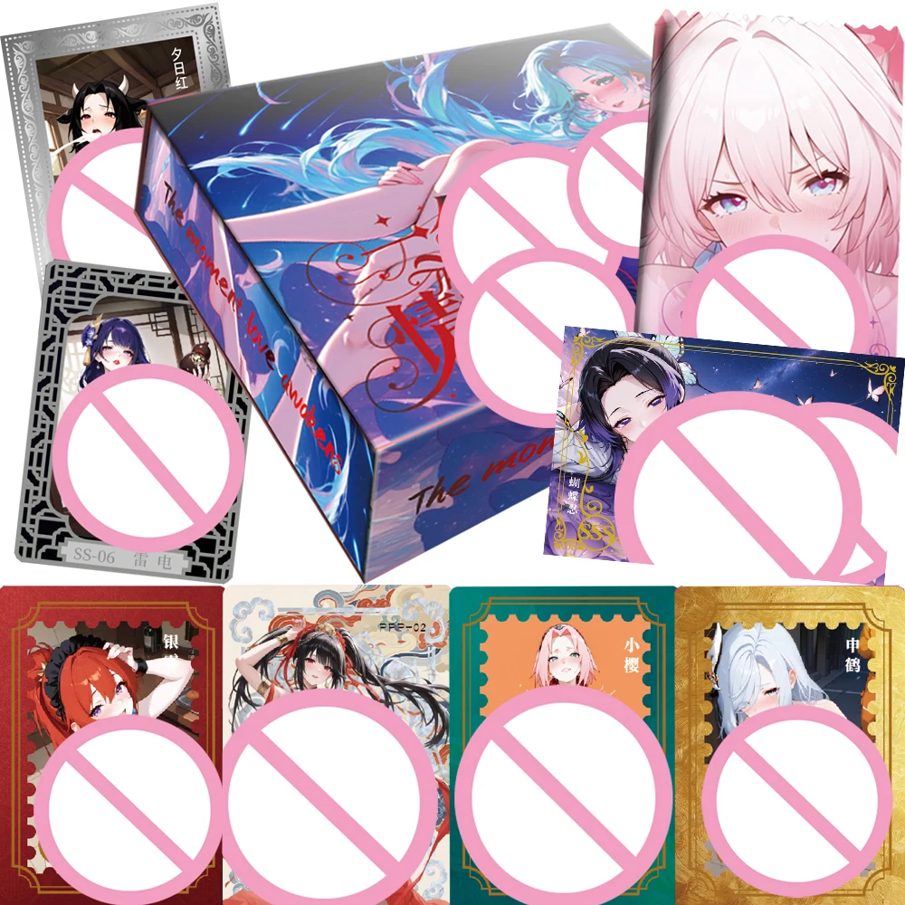 

The Moment Love Awakens Hobby Cards Goddess Story Series Girl Party Visual Charm Temptation Anime Surprise Creative Cards Gifts