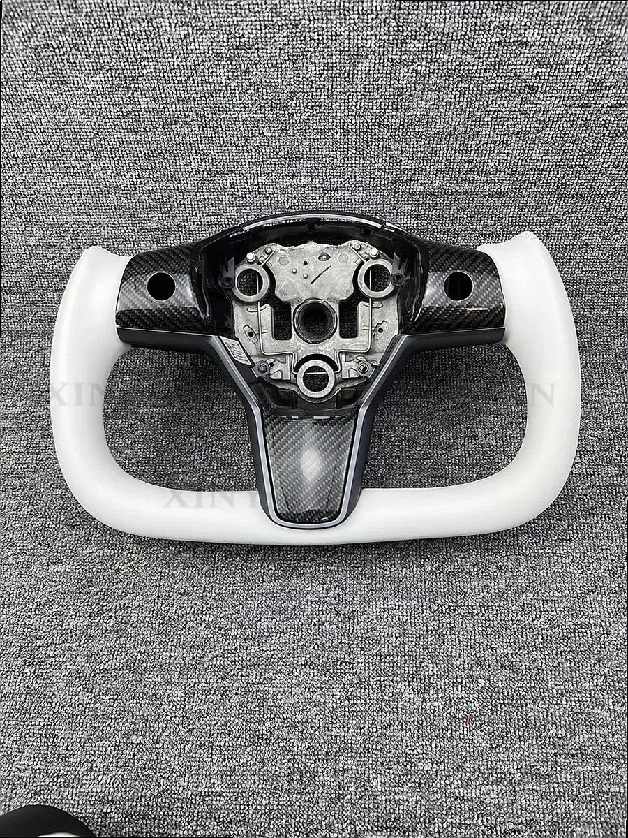 Carbon Fiber Yoke Steering Wheel for 2021
