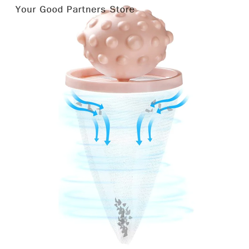 Pet Hair Remover Washing Machine Floating Lint Filter Bag Reusable Laundry Ball Clothes Hair Cleaning Tools Cat Hair Catcher