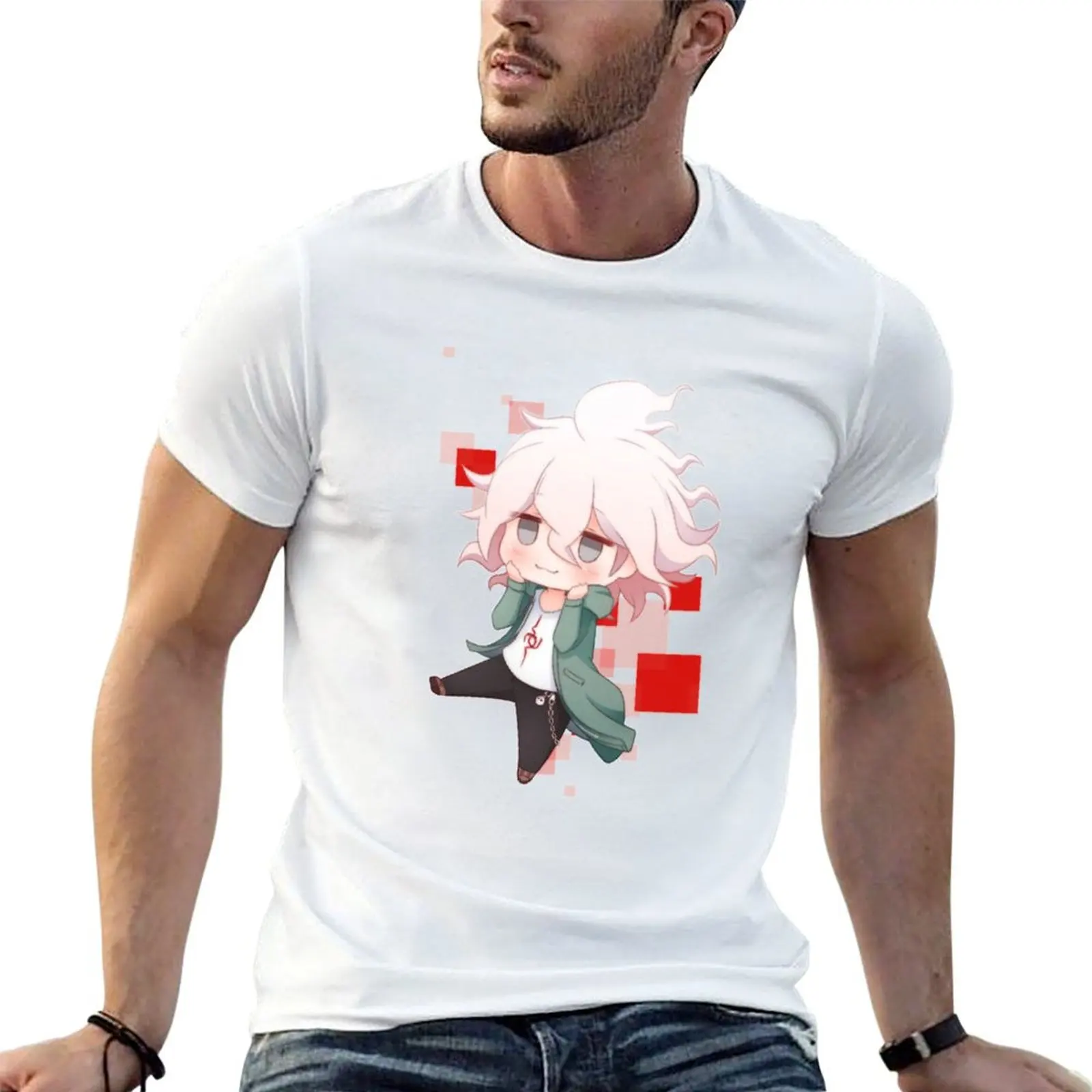 

Chibi Nagito 2 T-Shirt essential t shirt cotton t shirt pack man t shirt graphic T-shirt