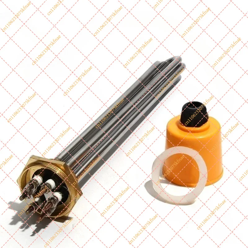 DN32 DN40 DN50 Thread Immersion Tubular Heating Element 3-12KW Electric Boiler Brewing Tank Heating Spare TEN