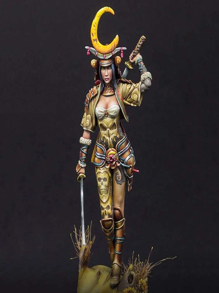 

Unassambled 1/24 ancient stand Resin figure miniature model kits Unpainted