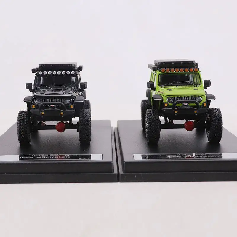 Diecast GCD 1:64 Scale Jeep Wrangler Off-road SUV Alloy Car Model