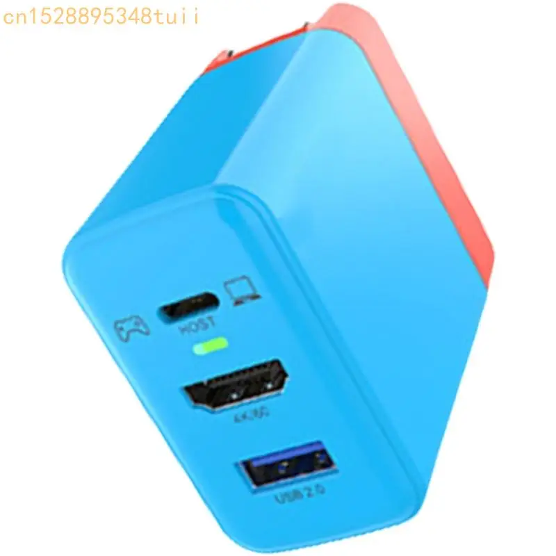 

A4QF Travel Friendly Adapter Adapter с 4K 60 Гц и складным дизайном плагин для игровых консолей и зарядки мобильных устройств