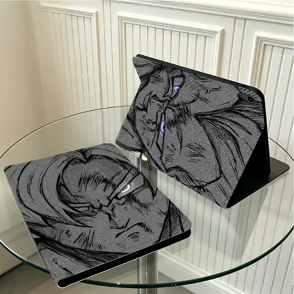 Case for Samsung Galaxy Tab A9Plus S10FE A11 S7 S8+ A8 S10 Plus A7 Lite S9 FE S11 S9+ S10 Lite With Pencil Holder V-Vegetas
