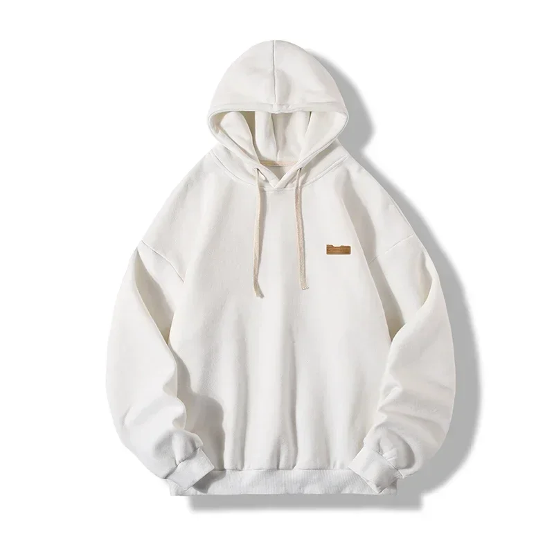 

Men's Oversized Hoodie Off White 5XL Print Hoodies with Hat Over size for Men Man Hoody Casual Wear Male Sweatshirt