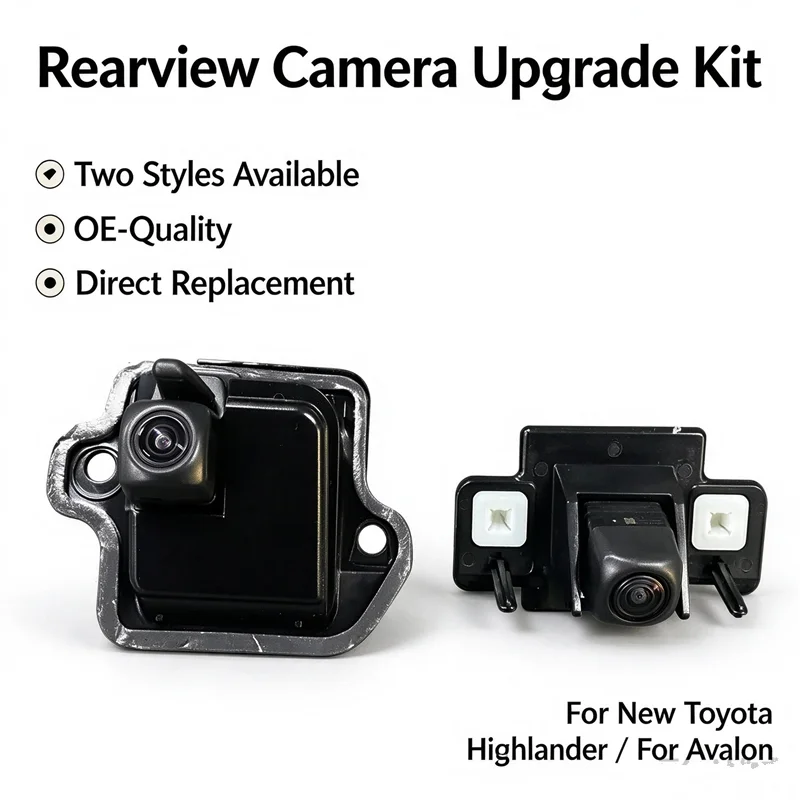 For Toyota Highlander Avalon 2022-26 Tailgate/Rearview Camera Upgrade Adding Factory-Style Reversing Camera to Base-Trim Models