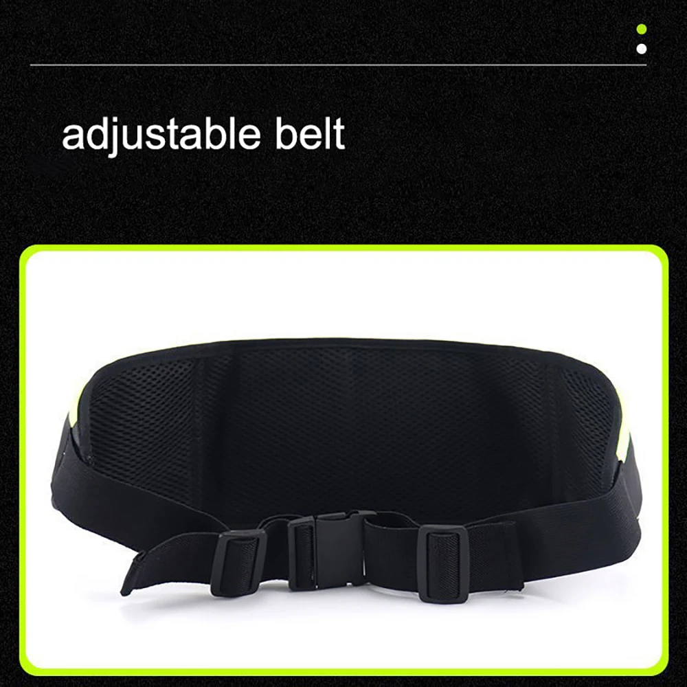 Laufgürtel Hüfttasche mit Wasserflaschenhalter Sport Fanny Pack Damen Herren Trink-Telefonhalter Beutel Bananentasche – Detail 7