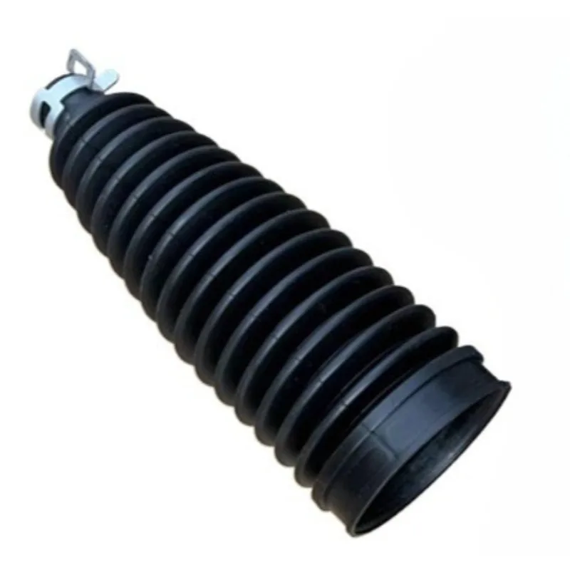 Automobile Electric Steering Gear Inner Outer Ball Joint Tie Rod Dustproof Cover for BYD Song Pro Rubber Black Part