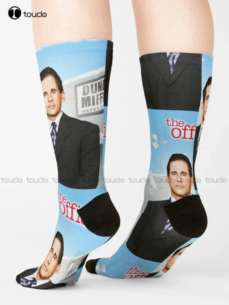 The Office Michael Scott The Office Office Dunder Mifflin Socks Gym Socks Christmas Gift Unisex Adult Teen Youth Socks Custom