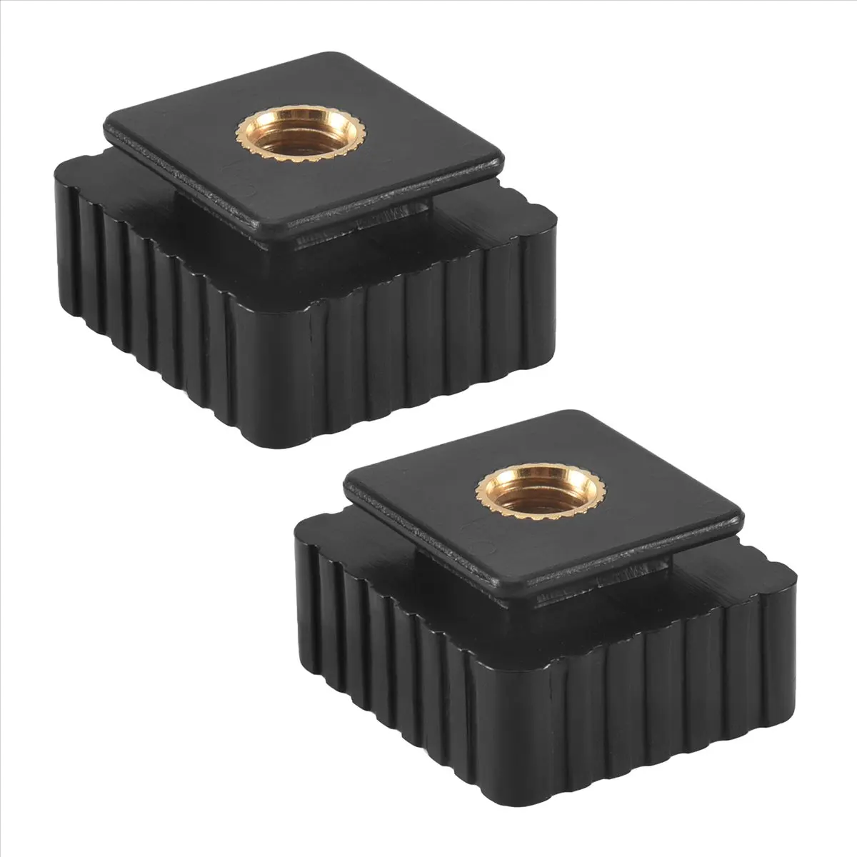 AT33 2Pcs Flash Hot Shoe Mount Adapter To 1/4 Inch Thread For Studio Light Stand Tripod
