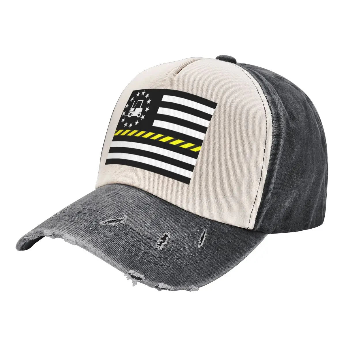 Thin Certified Forklift Operator Line Flag Baseball Cap Sports Cap Brand Man cap Horse Hat Women's Beach Outlet 2025 Men's