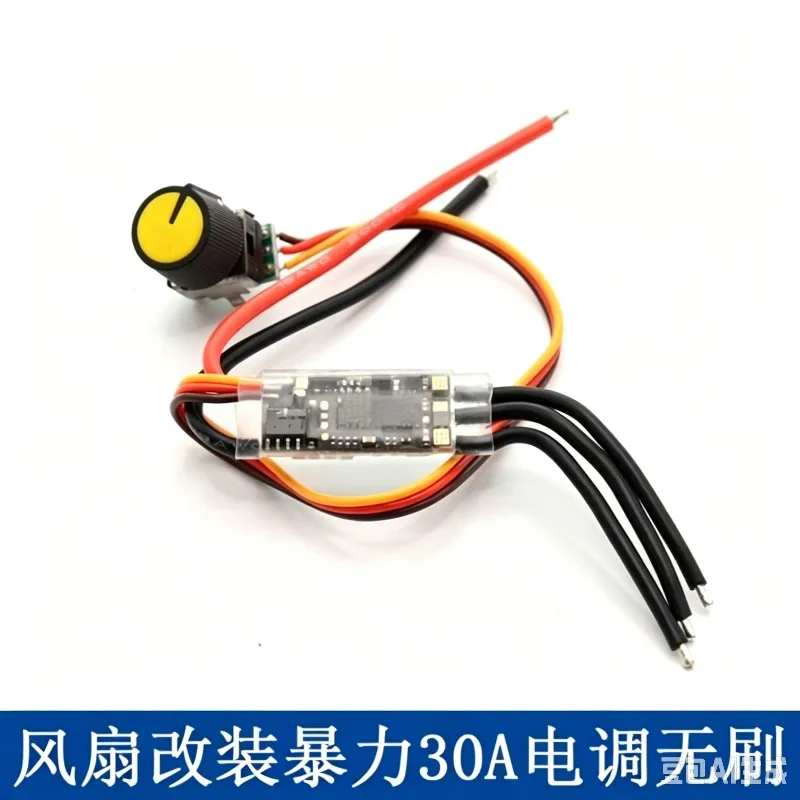 DIY Internet Celebrity Fan Modified Violent 30A ESC Brushless Electric Drill Water Gun and Other Power Tool Controller