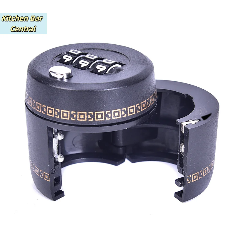 【1PC Bottle Password Lock For Wine Liquor Bottle Vacuum Picks Stopper Conservation】