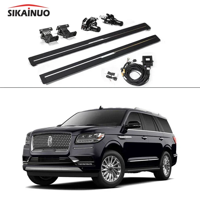 

Retractable Auto Footrest Electric Power Running Board Folding Side Steps Auto Tuning Parts for Lincoln Navigator