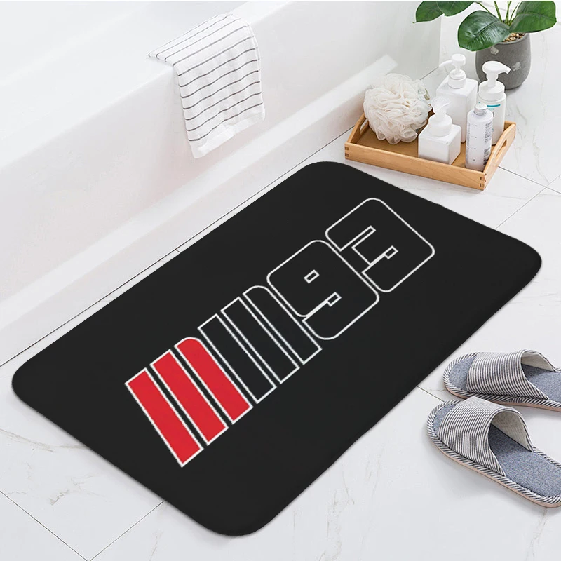 Bathroom Foot Mat D-Marc D-Marquez Doormat Entrance Door Washable Non-slip Kitchen Rug Hallway Entryway Living Room Foor Carpet